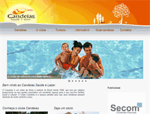 Tablet Screenshot of candeiasbahia.com.br